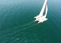 trimaran en mer 1